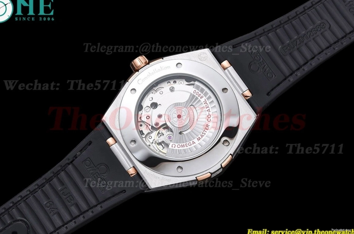 Dial GDF LE 41mm Ceramic Constellation RG White MY8215 0225